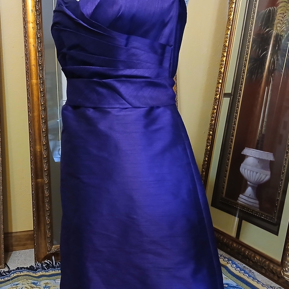 Alfred Sung Short Dress for Bridesmaids - Picture 7 of 13